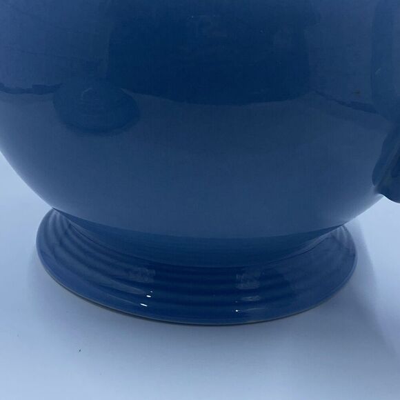 Homer Laughlin HLC Fiesta Periwinkle Teapot w/Lid Large 44 oz. 5 Cup Retired - Picture 13 of 16
